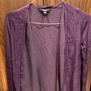 Simply Vera Women’s purple cardigan